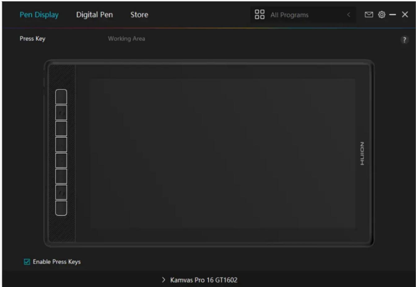 Huion Kamvas Pro 16 GT1561 - Driver Installation - 4