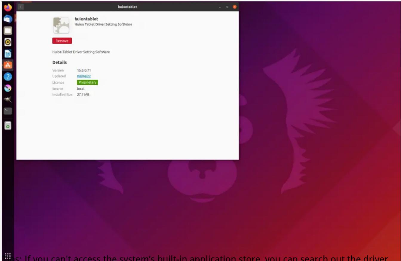 Huion Kamvas Pro 16 GT1561 - Steps to Uninstall: - 1