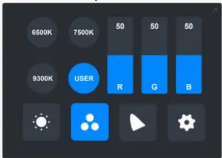 Huion Kamvas Pro 16 GT1561 - Color Temperature Settings - 2