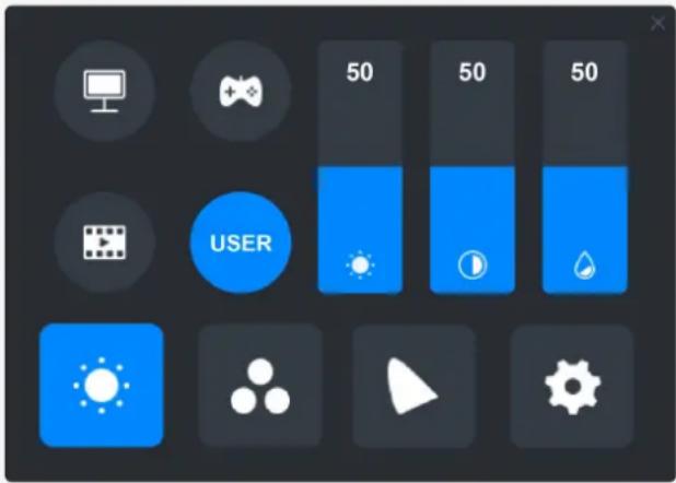 Huion Kamvas Pro 16 GT1561 - Brightness Settings - 2