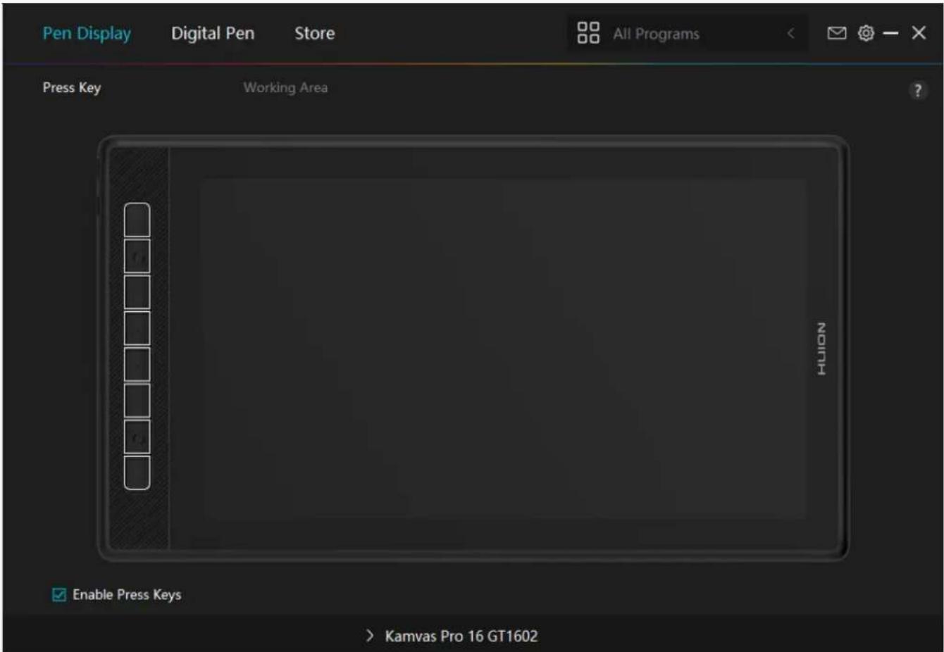 Huion Kamvas Pro 16 GT1561 - Driver Installation - 4