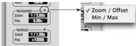 MOTU Track16 - Horizontal and vertical controls - 1