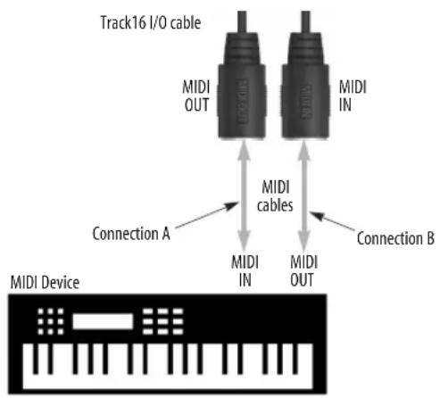 MOTU Track16 - CONNECT MIDI GEAR - 1