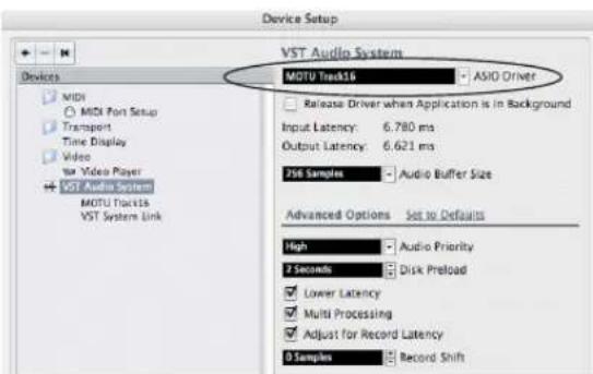 MOTU Track16 - Cubase and Nuendo - 1