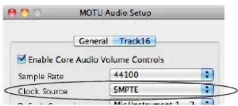 MOTU Track16 - Use this setup if you have: - 1