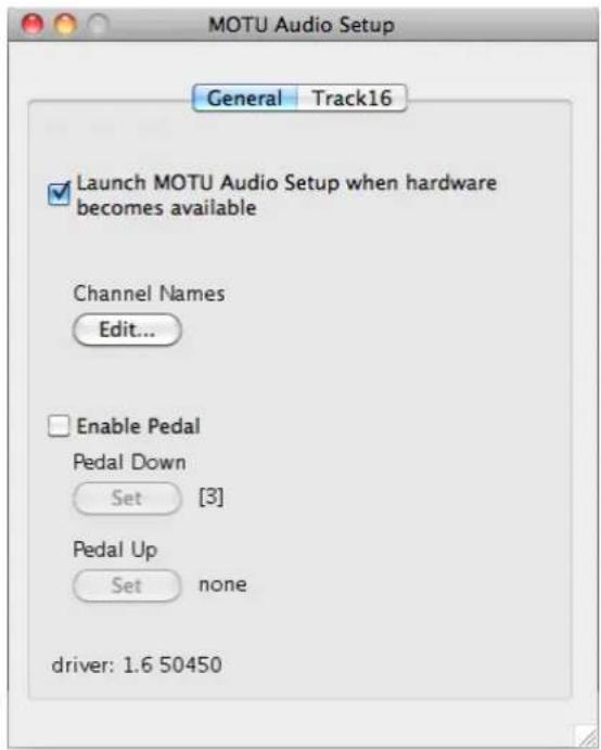 MOTU Track16 - Sample Rate - 2