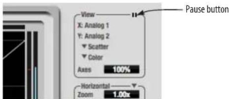 MOTU Track16 - View controls - 1