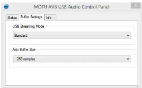 MOTU 16A - MOTU AVB USB CONTROL PANEL - 1