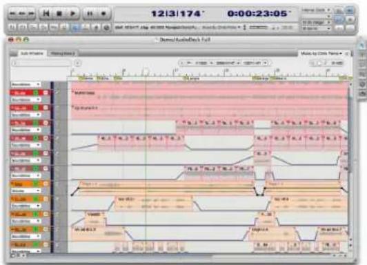 MOTU 16A - AUDIODESK WORKSTATION SOFTWARE - 1