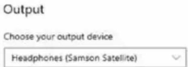 SAMSON Satellite - Pour modifier les taux d'échantillonnage par défaut sous Windows 10 - 2
