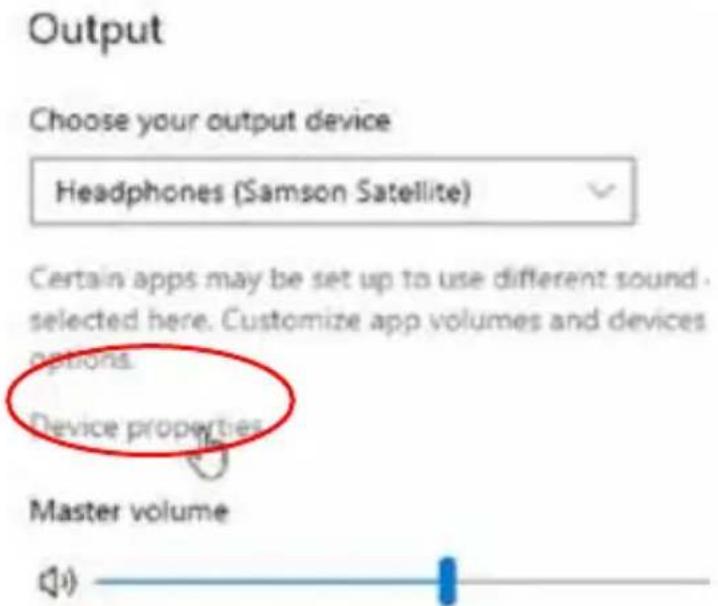 SAMSON Satellite - Per modificare le frequenze di campionamento predefinite in Windows 10 - 2