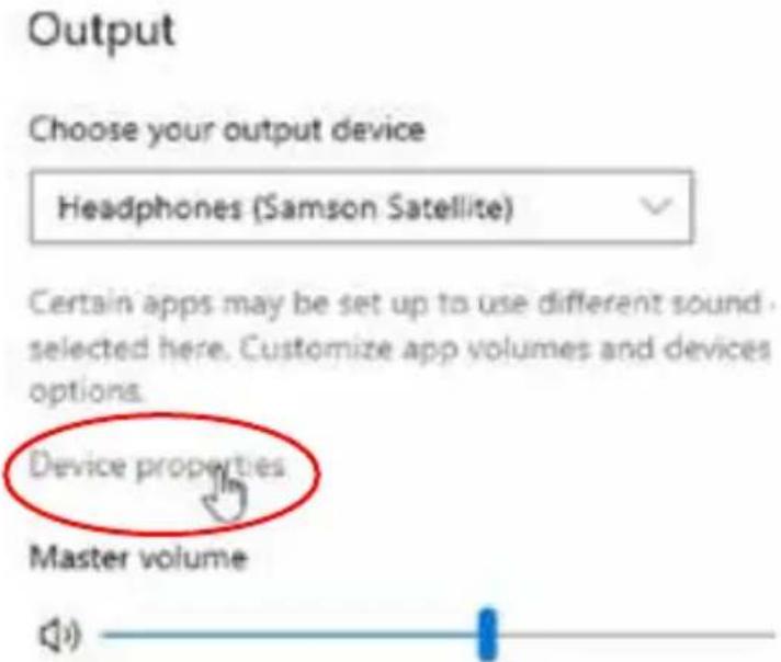 SAMSON Satellite - To change the default sample rates in Windows 10 - 2