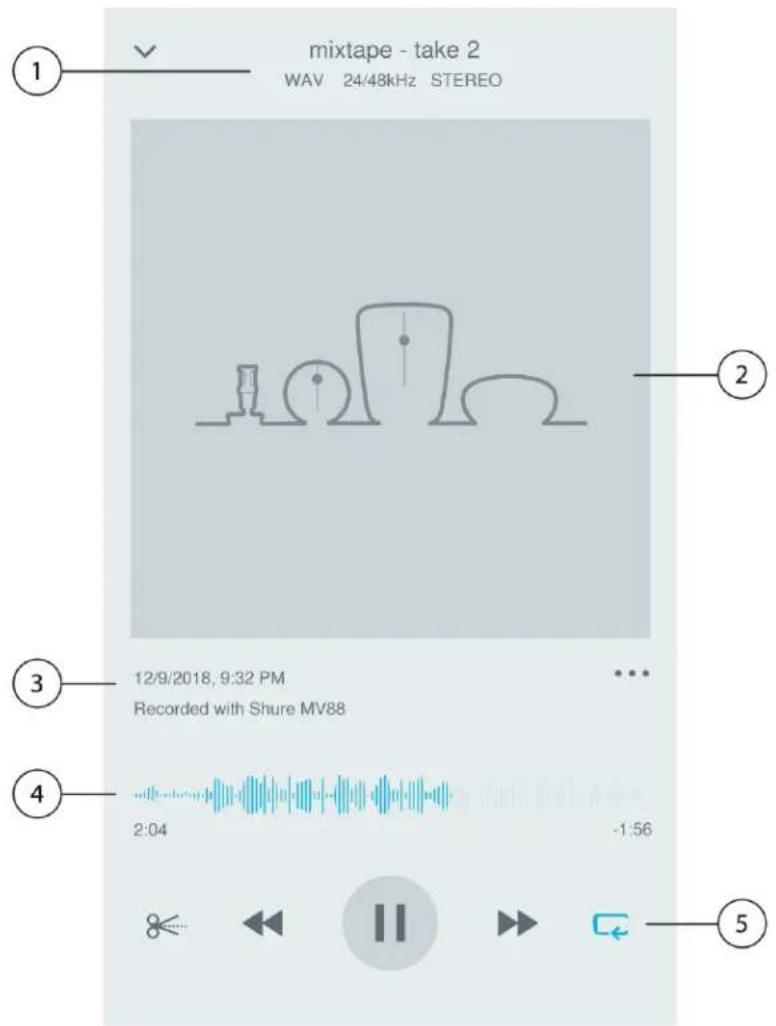SHURE MOTIV MV88+ - Playback - 1