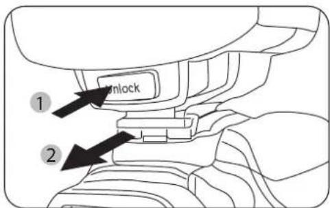 NISSIN i400 - Removing i400 from the camera - 1