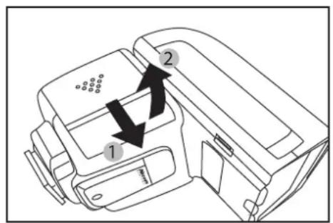 NISSIN i400 - Inserting batteries - 1