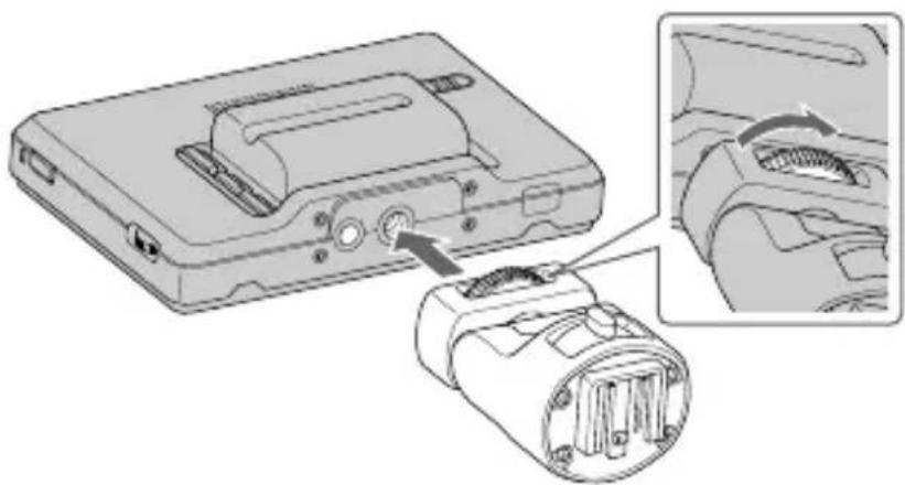 SONY CLM-V55 - De camera bevestigen - 2