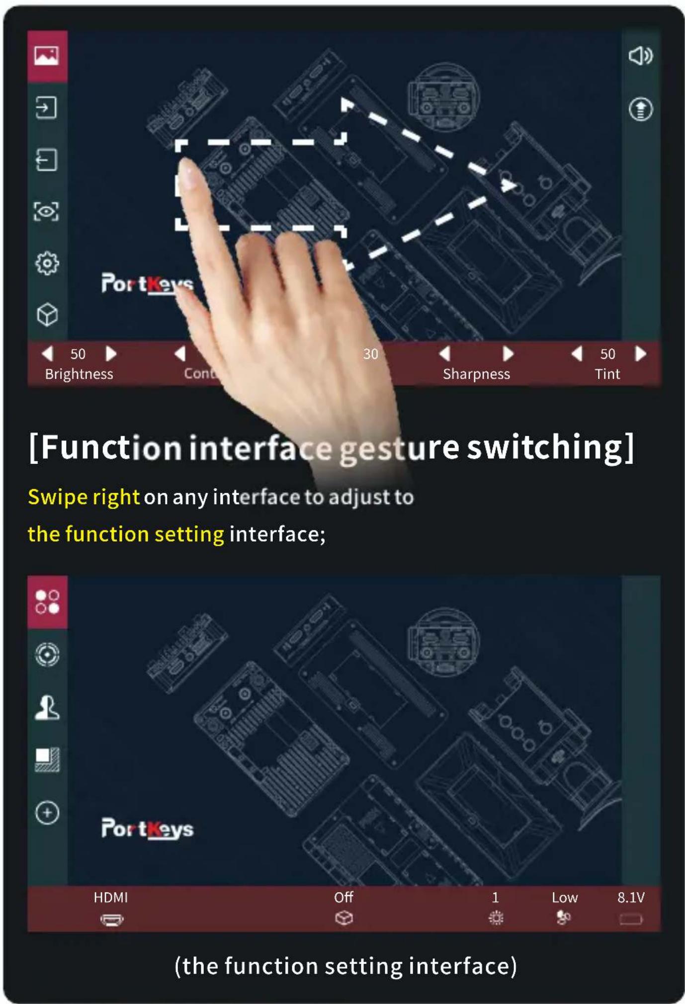Portkeys BM5 - Signal Specifications - 1