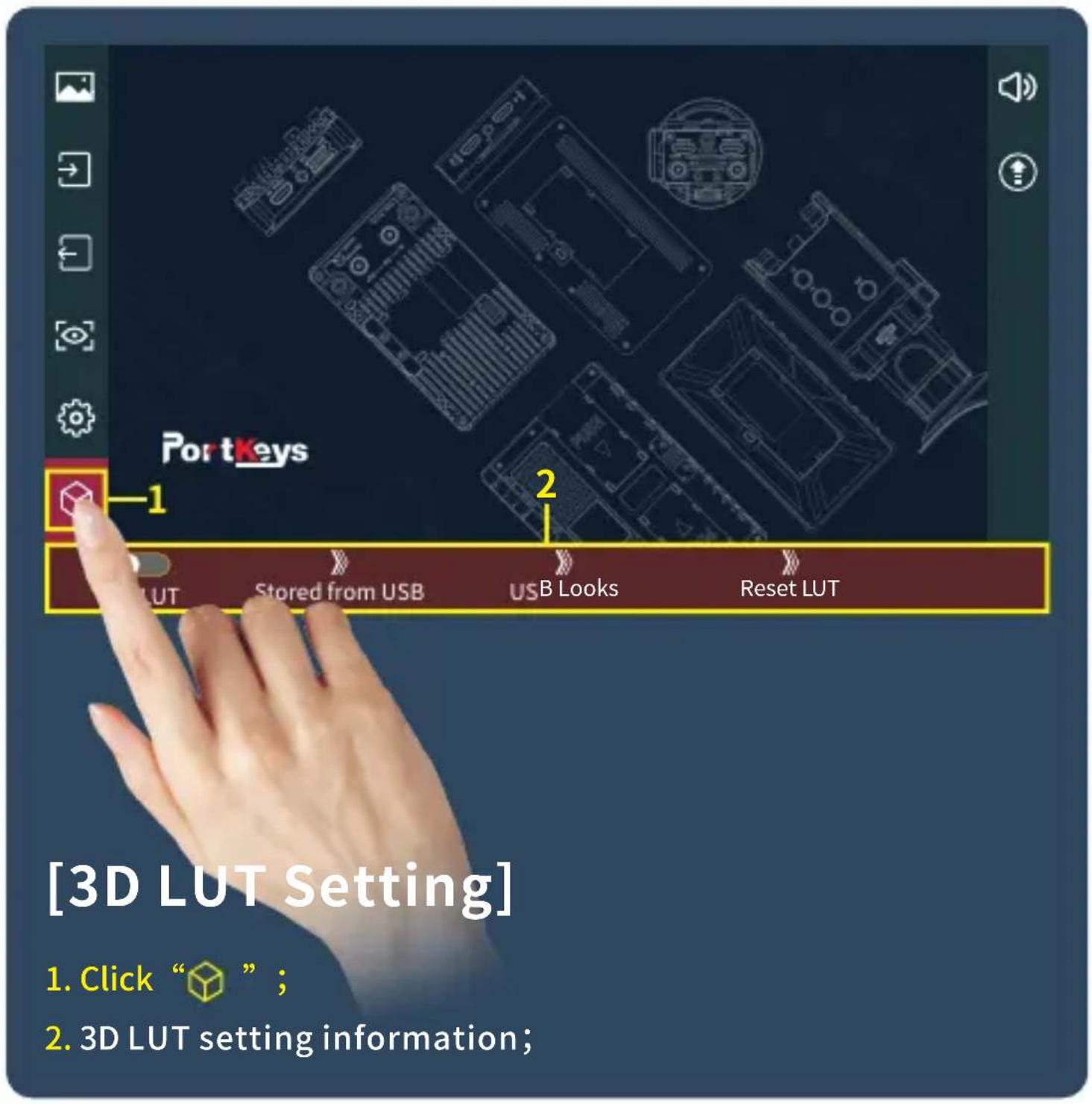Portkeys BM5 - Setting Interface 3.7 - 1