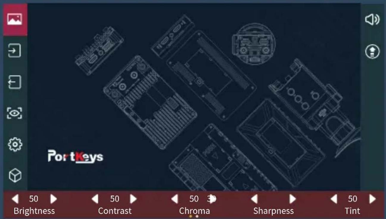 Portkeys BM5 - [Settings interface gesture switching] - 1