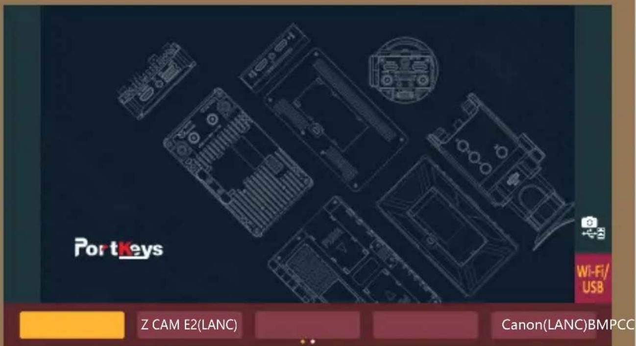 Portkeys BM5 - [Camera control interface gesture switching] - 1