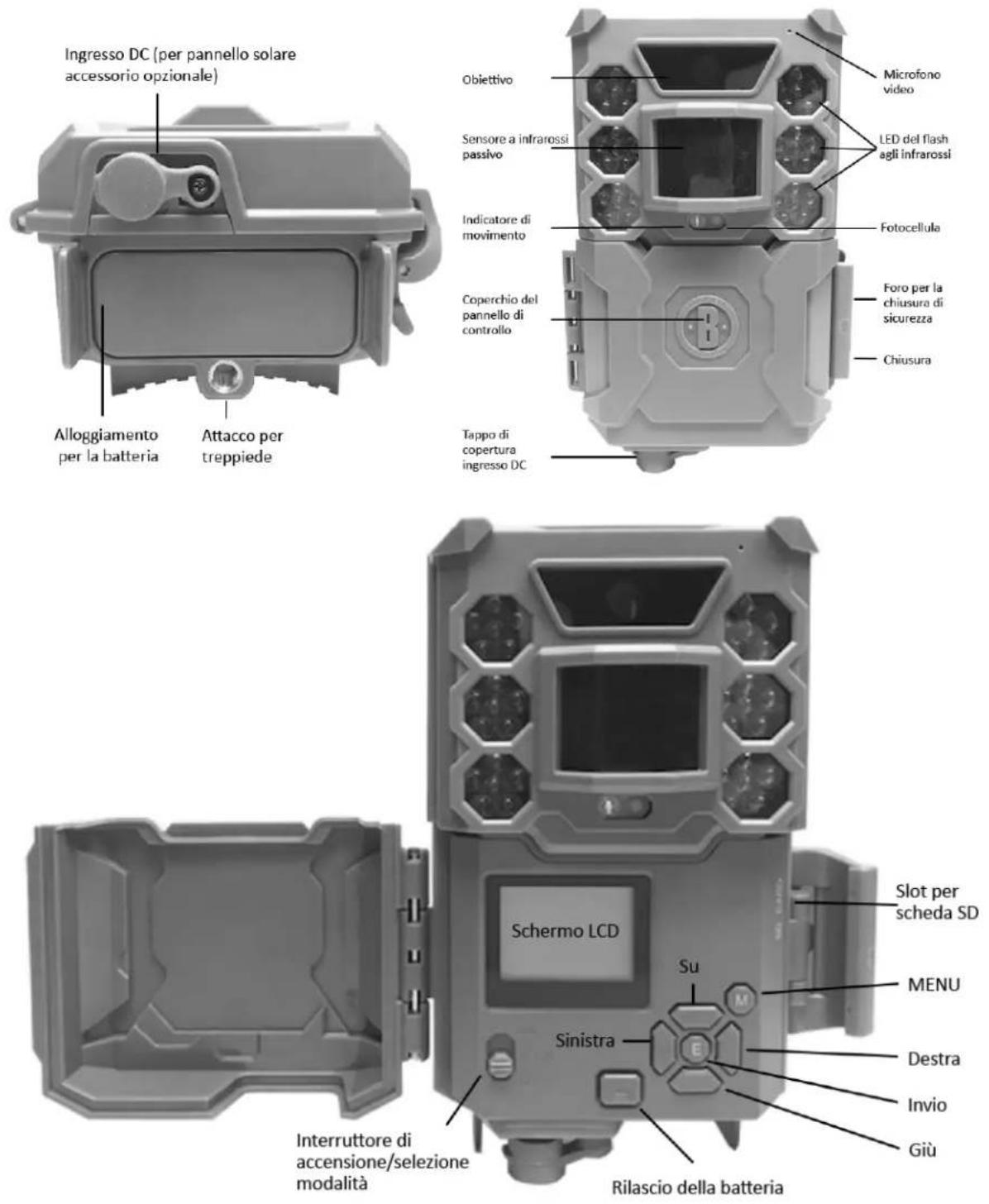BUSHNELL Core DS - COMPONENTI E COMANDI - 1