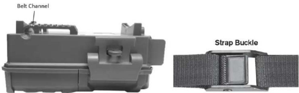 Belt Channel Strap Buckle