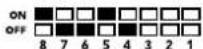 Blackmagic Design Sync Generator - Switches 4 - 8 - 20
