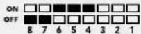 Blackmagic Design Sync Generator - Switches 4 - 8 - 9