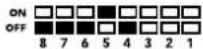 Blackmagic Design Sync Generator - Switches 4 - 8 - 4