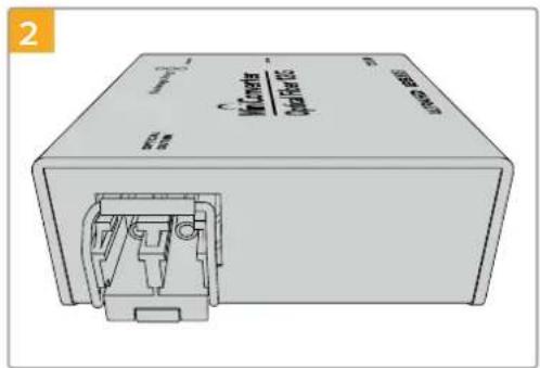 Blackmagic Design OpenGear Converter Sync Generator - Connessione per fibra ottica - 2
