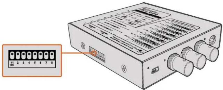 Blackmagic Design OpenGear Converter Sync Generator - Configuración mediante interruptores - 1