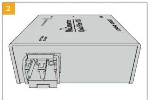 Blackmagic Design OpenGear Converter Sync Generator - Connecteurs fibre optique - 2