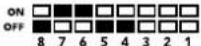 Blackmagic Design OpenGear Converter Sync Generator - Switches 4 - 8 - 14
