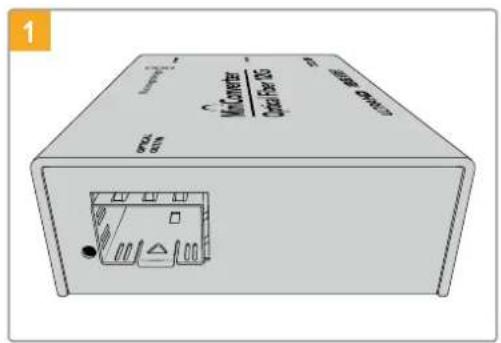 Blackmagic Design OpenGear Converter Sync Generator - Оптический интерфейс - 1