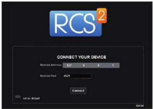 Analog Way Eikos2 - Connecting with the RCS ^2 - 3