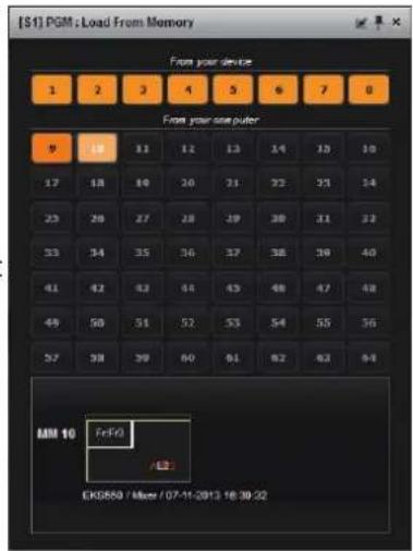Analog Way Eikos2 - Load a preset - 2