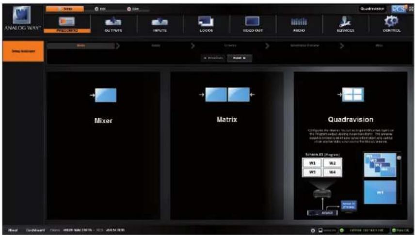 Analog Way Eikos2 - Setup - 1
