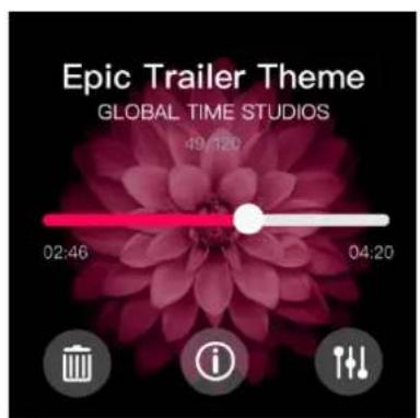 FiiO M5 - Playback page - 2