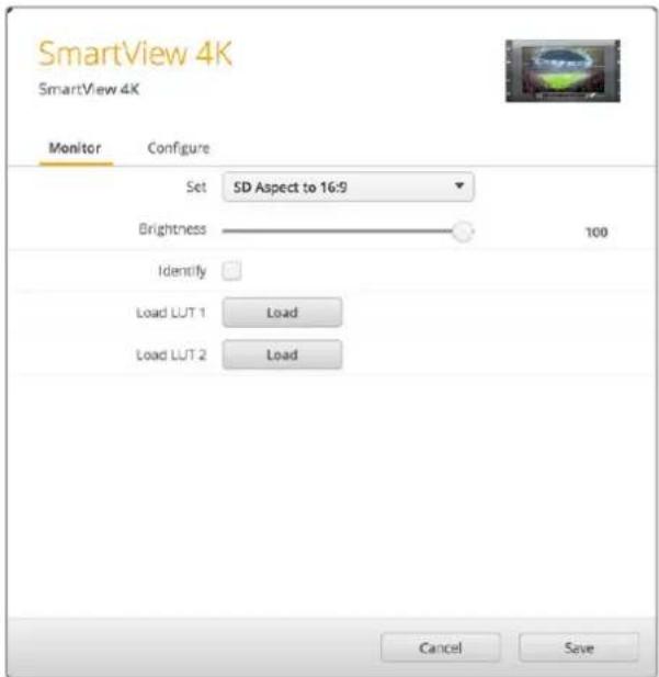 Blackmagic Design SmartView Duo - Порядок загрузки 3D LUT-таблиц - 1