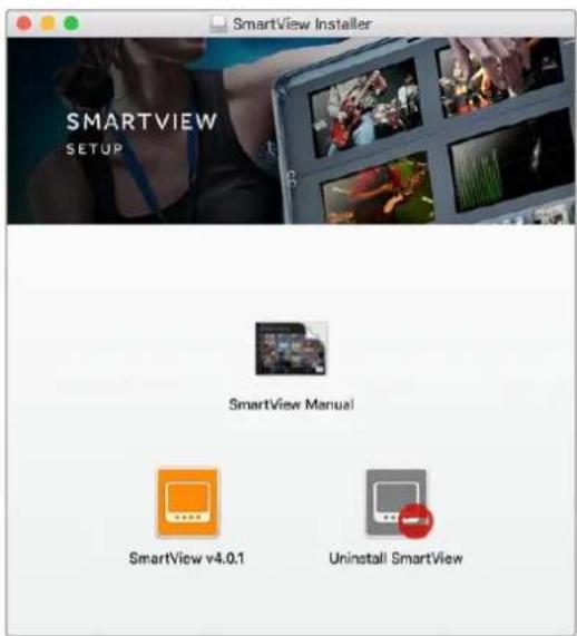 Blackmagic Design SmartView Duo - Windowsへのインストール: - 1