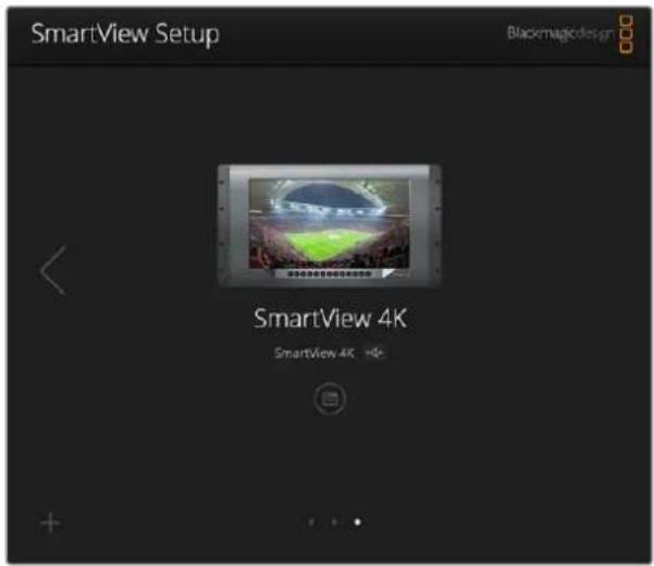 SmartView Setup Blackmagic design SmartView 4K SmartView 4K -1e
