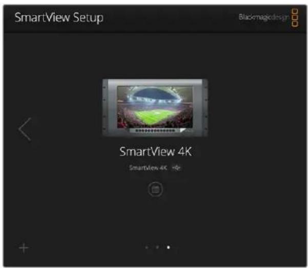 Blackmagic Design SmartView Duo - Ajuster les paramètres du moniteur - 1