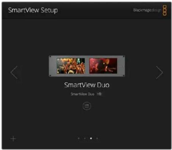SmartView Setup Blackmagicsdesgr SmartView Duo SmartView Duo →