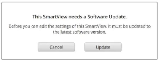 Blackmagic Design SmartView Duo - Atualizar o Software - 1