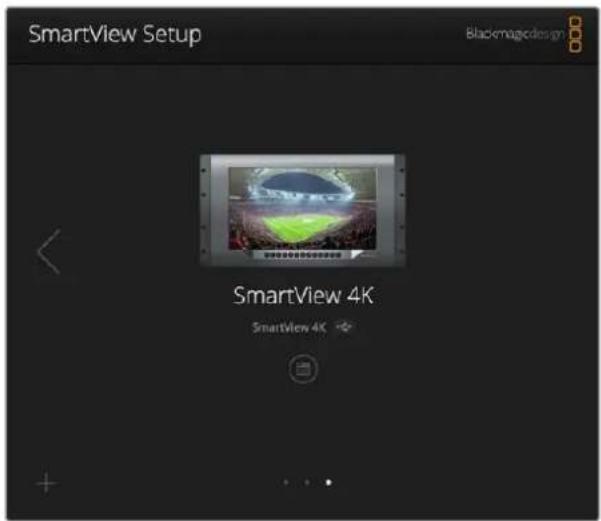 Blackmagic Design SmartView Duo - Ajustar Configurações do Monitor - 1