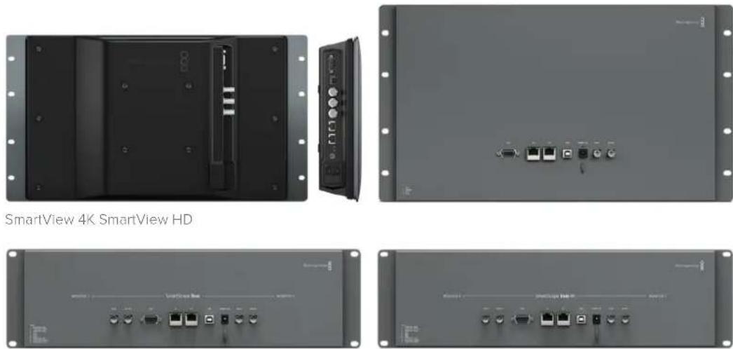 Blackmagic Design SmartView Duo - Collegare le fonti video - 1