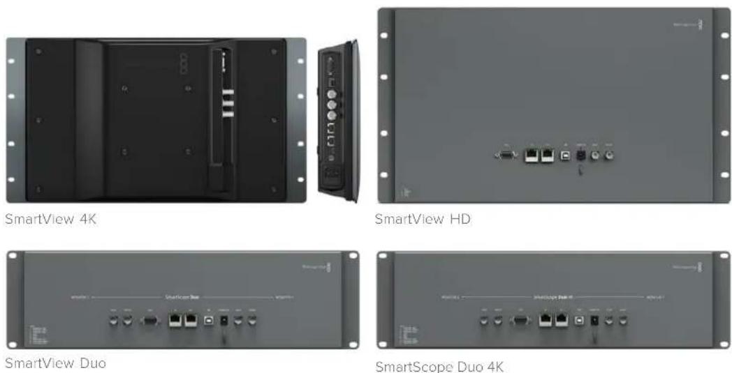 Blackmagic Design SmartView Duo - モニターをデイジー チェーンで接 続 - 1