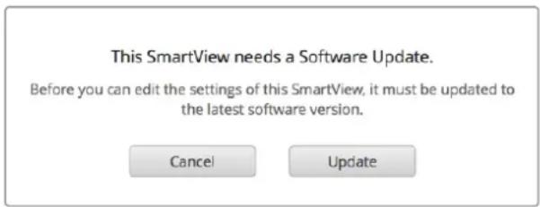 Blackmagic Design SmartView Duo - Aktualisieren der Software - 1