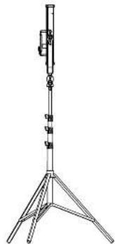 GVM 672S - ■ Mounting the light to light stand - 2