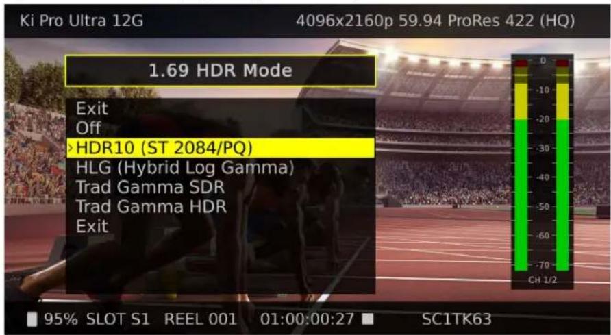 AJA Ki Pro Ultra 12G - Config and Media Displays - 1